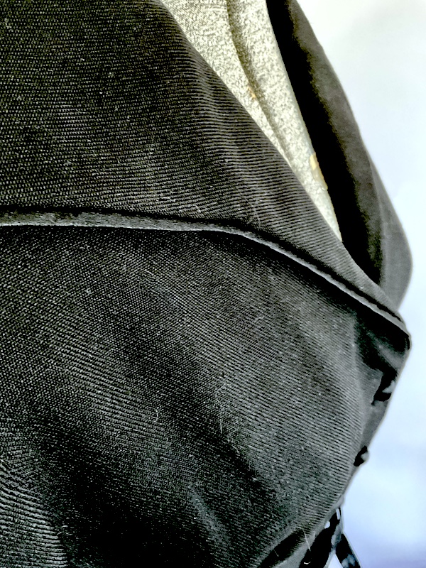the satin backed lapel
