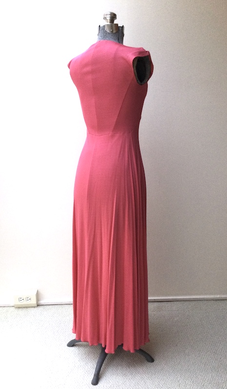 the back