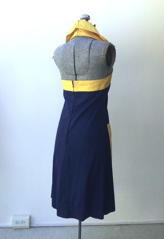 the back
