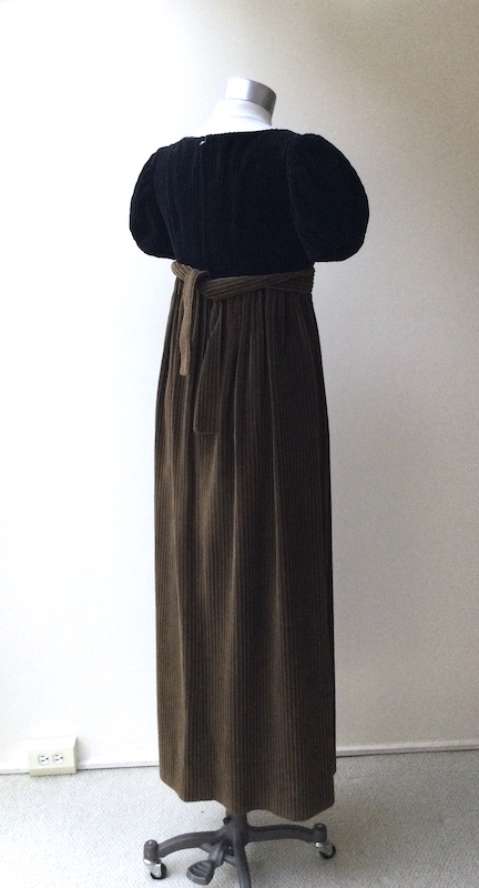 the back