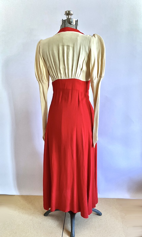 the back
